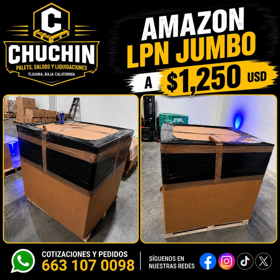 Palet Amazon LPN Jumbo