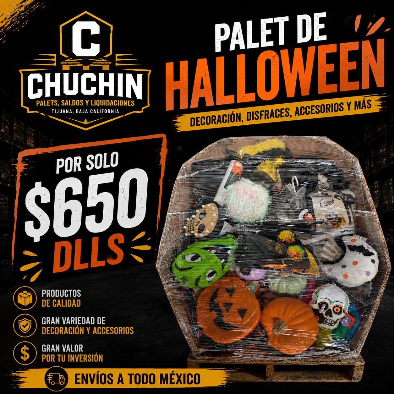 Palet de temporada Halloween